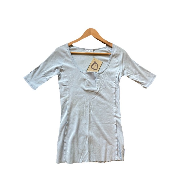 Carve Designs Tops - Carve Designs Womens Blue Half Sleeve Tee Top Medium NWT, 100% organic cotton